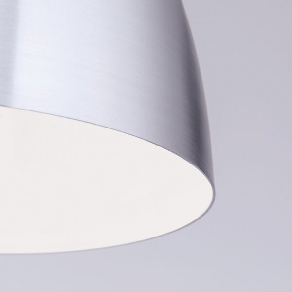 Orion HL6-1631/1S Závěsné svítidlo LOFT matný hliník průměr 40cm