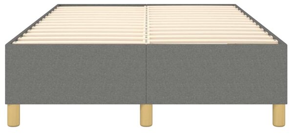 Rám postele s boxspringem tmavě šedá 120 x 200 cm textil 3120946