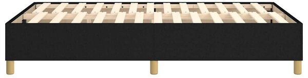 Rám postele s boxspringem černý 120 x 200 cm textil 3120947