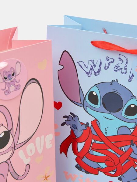 Sinsay - Dárkové tašky Lilo & Stitch 2 pack - vícebarevná