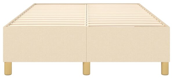 Rám postele s boxspringem krémový 120 x 200 cm textil 3120950