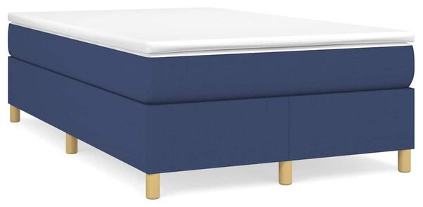 Rám postele s boxspringem modrá 120x200 cm textil 3120951