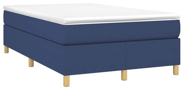 Rám postele s boxspringem modrá 120x200 cm textil 3120951