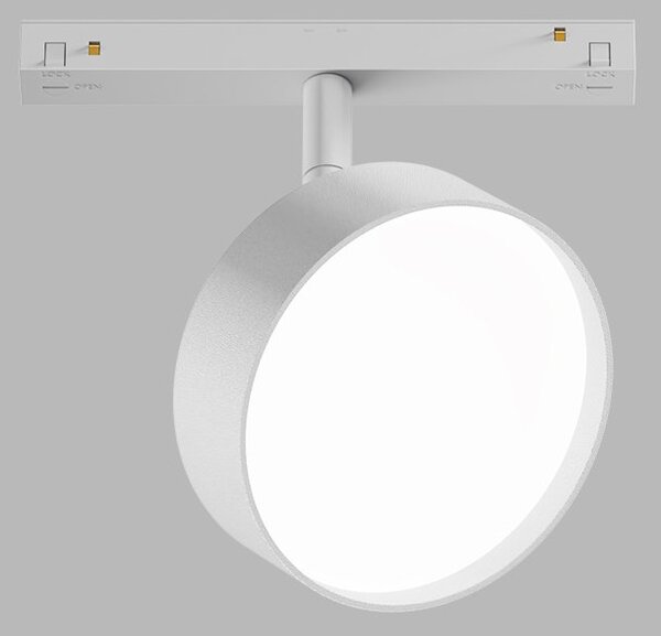Led2 Lištové LED svítidlo MAG OLLI, 12W pro 48V systém MAG Barva: Bílá, Teplota světla: 3000K - teplá bílá, Stmívání, řízení: ON/OFF (bez stmívání)