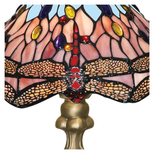 Searchlight EU1287 Stolní lampa TIFFANY DRAGONFLY