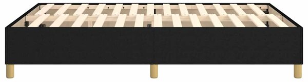 Rám postele s boxspringem černý 140 x 190 cm textil 3120955