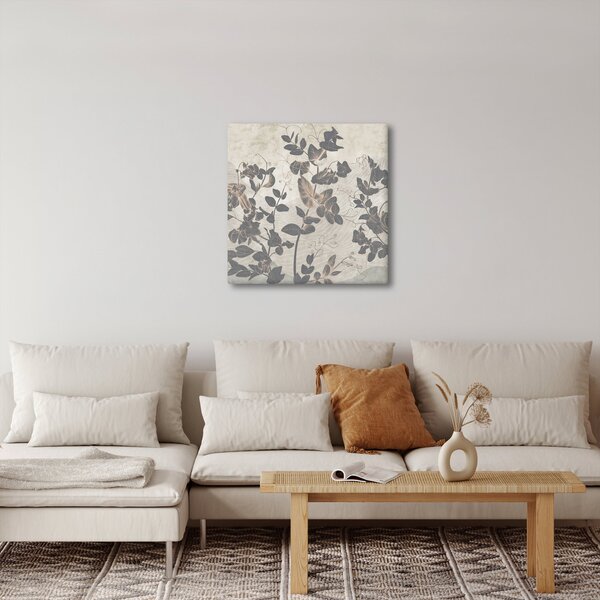 Obraz - Texturované listy (30x30 cm)