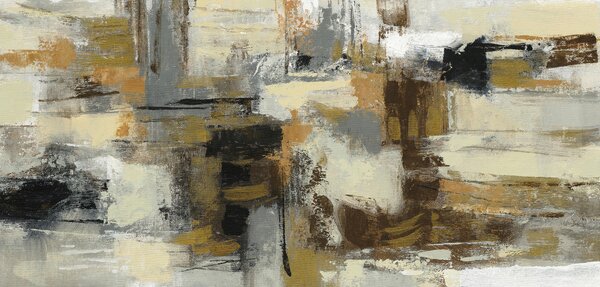 MALBA NA PLÁTNĚ, abstraktní, 115/55 cm Euroart - Obrazy na plátně