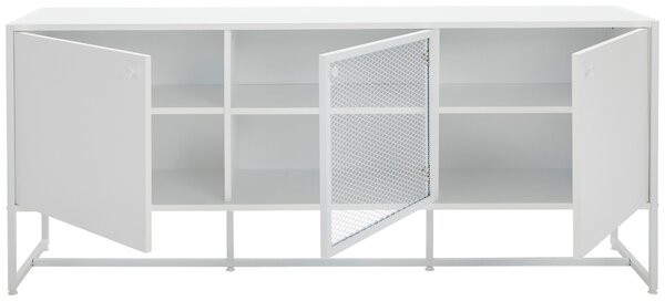 ŠIROKÁ KOMODA, bílá, 180/75/41 cm P & B - Online Only komody, Online Only