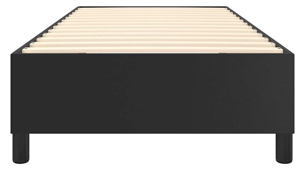Rám postele s boxspringem černý 80 x 200 cm umělá kůže 3121011