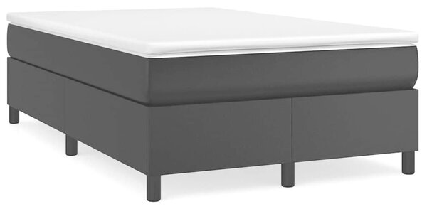 Rám postele s boxspringem černý 120 x 200 cm umělá kůže 3121035