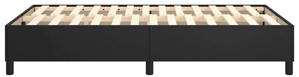 Rám postele s boxspringem černý 120 x 200 cm umělá kůže 3121035