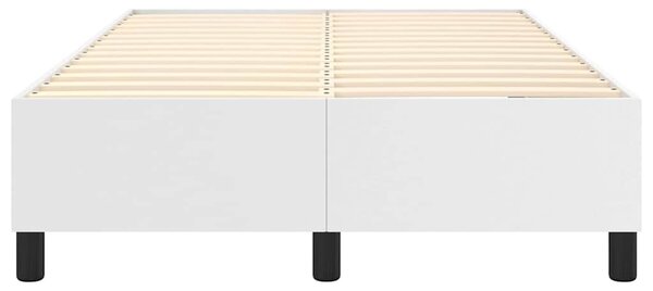 Rám postele s boxspringem bílý 120 x 200 cm umělá kůže 3121036