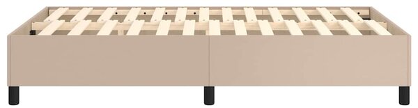 Rám postele s boxspringem cappuccino 120x200 cm umělá kůže 3121040