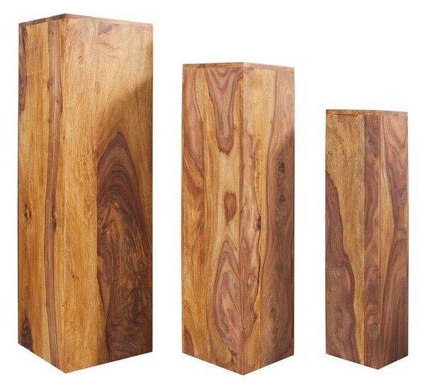 Set 3 stojanů Timber Honey