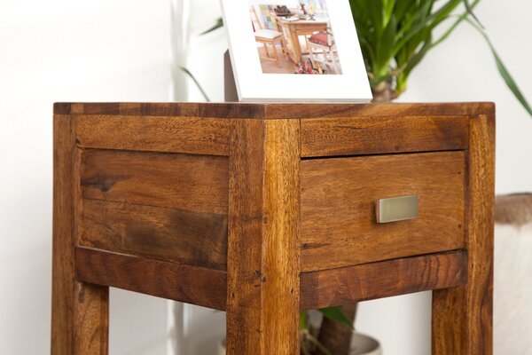 Designový odkládací stolek Las Palmas 70 cm Sheesham