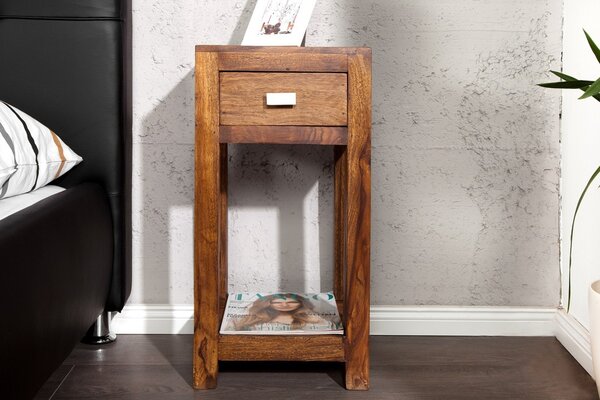 Designový odkládací stolek Las Palmas 70 cm Sheesham