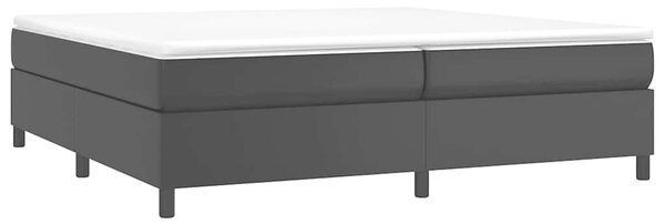 Rám postele s boxspringem černá 200 x 200 cm umělá kůže 3121065