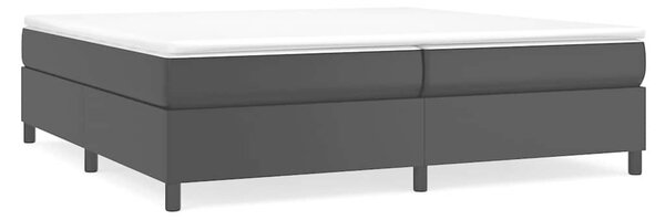 Rám postele s boxspringem černá 200 x 200 cm umělá kůže 3121065