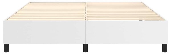 Rám postele s boxspringem bílá 160 x 200 cm umělá kůže 3121054