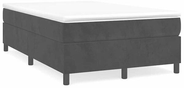 Rám postele s boxspringem černý 120 x 200 cm samet 3121110