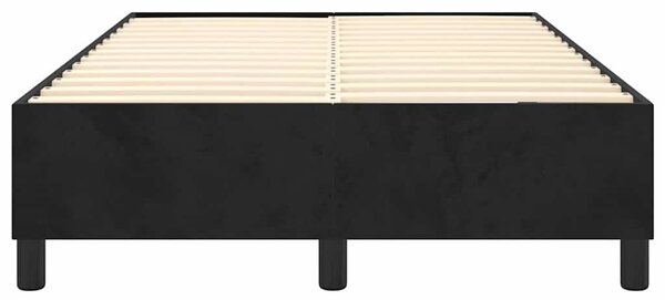 Rám postele s boxspringem černý 120 x 200 cm samet 3121110
