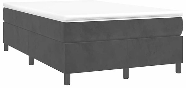 Rám postele s boxspringem černý 120 x 200 cm samet 3121110