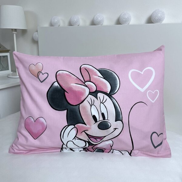 Bavlněné dětské povlečení do postýlky 100x135 cm Minnie – Jerry Fabrics