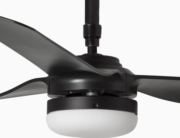 FARO 33815WT-21-LED Stm. str. vent. PUNT M LED/18W/230V černá pr. 132 cm WT + DO