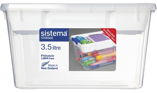 Sistema Storage Úložný box s vyjímatelným zásobníkem 3,5 l