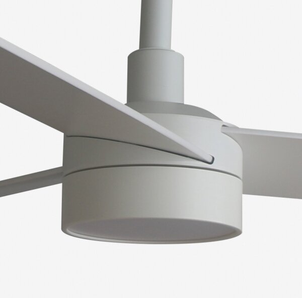 FARO 34297WT-1TW - LED Stm. vent. RUDDER L LED/18W/230V bílá pr. 132 cm WT + DO