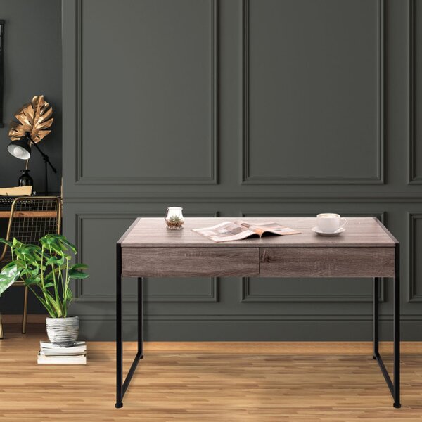 Kancelářský stůl LOFT tabák R20FFTDSK002