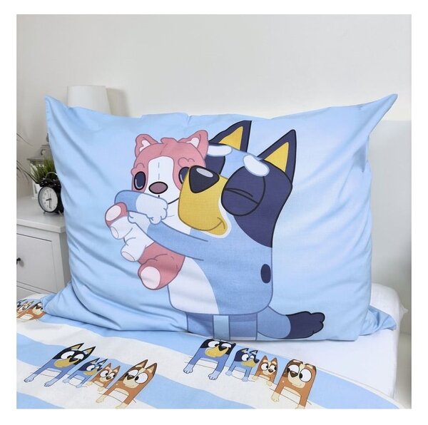 Bavlněné dětské povlečení na jednolůžko 140x200 cm Bluey – Jerry Fabrics