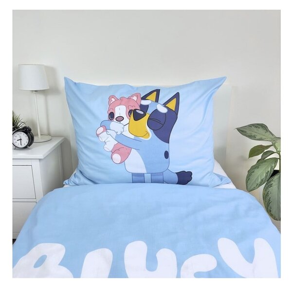 Bavlněné dětské povlečení na jednolůžko 140x200 cm Bluey – Jerry Fabrics