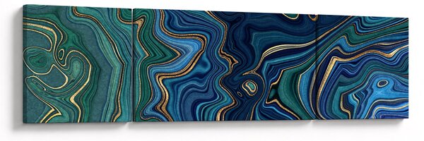 Obraz - Achátový mramor (170x50 cm)