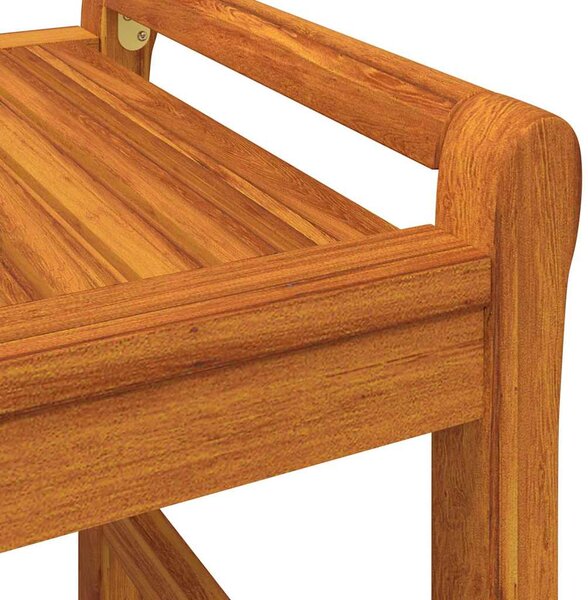 Konferenční stolek 100 x 50 x 50 cm masivní akáciové dřevo 312136