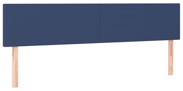 Box spring postel s matrací modrá 160x200 cm textil 3126099