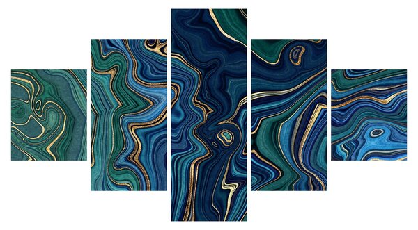 Obraz - Achátový mramor (125x70 cm)