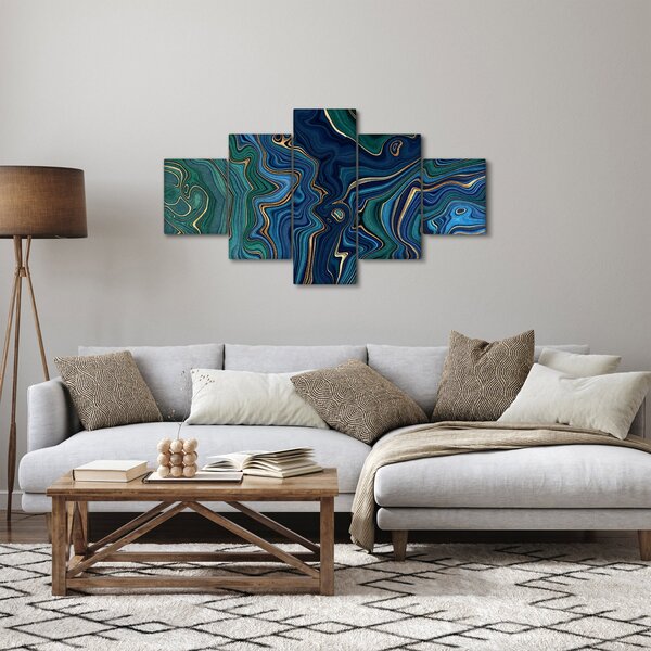 Obraz - Achátový mramor (125x70 cm)