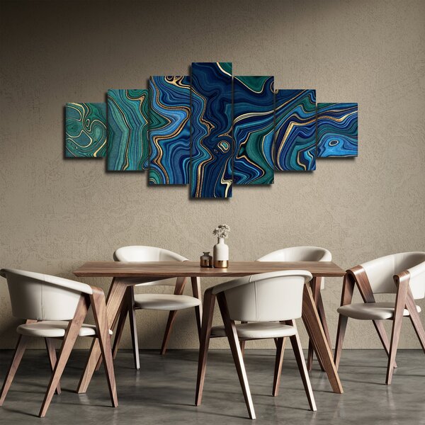 Obraz - Achátový mramor (210x100 cm)