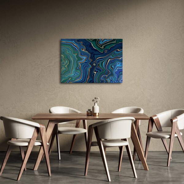 Obraz - Achátový mramor (70x50 cm)