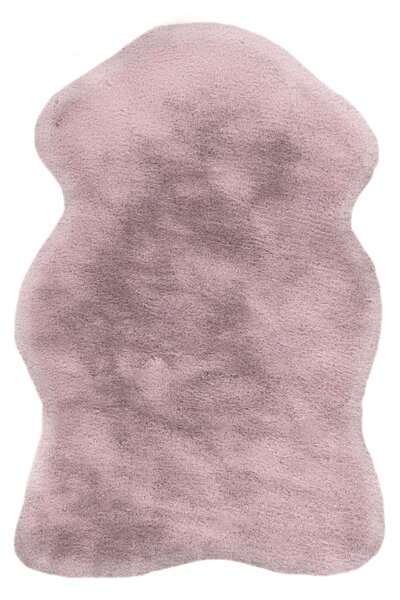 KOBEREC S VYSOKÝM VLASEM, 60/90 cm růžová - Online Only koberce & rohožky, Online Only