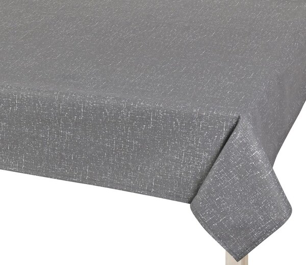 BELLATEX Ubrus Lada Šedá,Bílá 100x100 cm