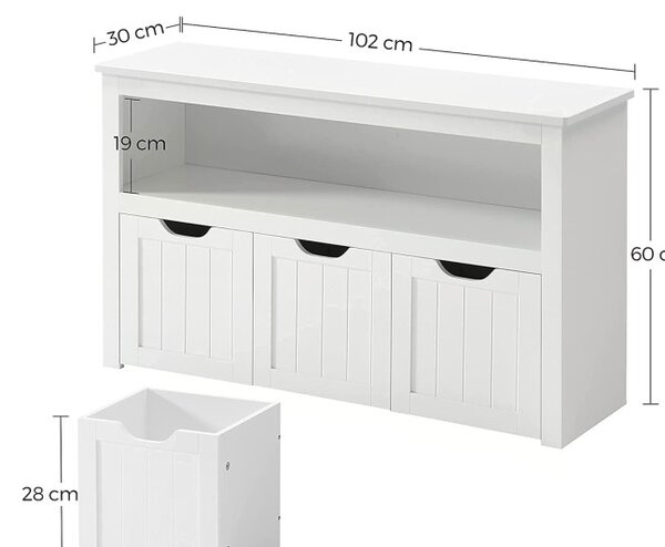Skříňka na hračky LHS380W01