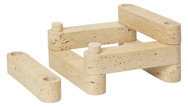 Modulární svícen Newel Travertine