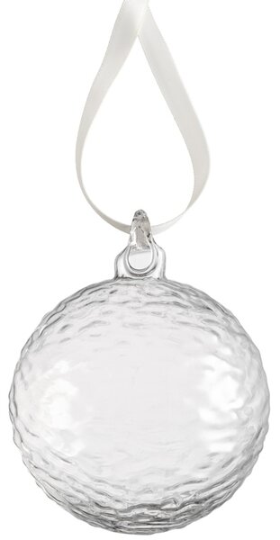 COOEE Design Skleněná baňka Gry Marble Clear - 8 cm CED487