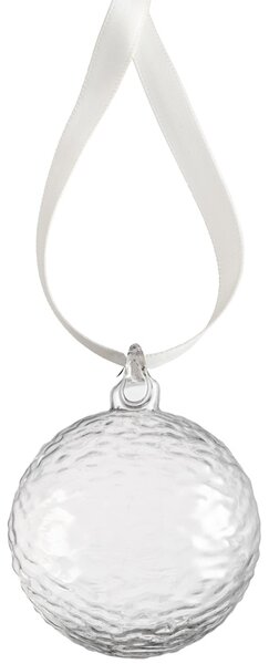 COOEE Design Skleněná baňka Gry Marble Clear - 5 cm CED488