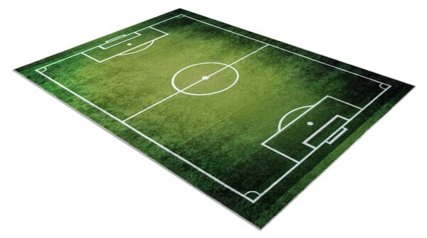 Dětský koberec JUNIOR 51307.803 hřiště / fotbal, zelený