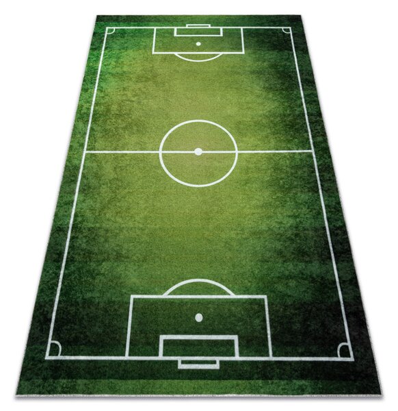 Dětský koberec JUNIOR 51307.803 hřiště / fotbal, zelený