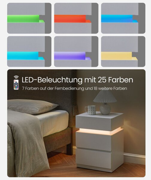 Noční stolek LED LET630T10